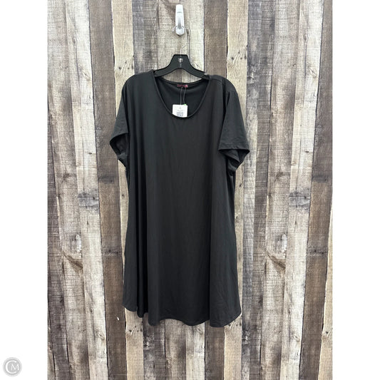 Dress Casual Midi By Cme In Black, Size: 3x