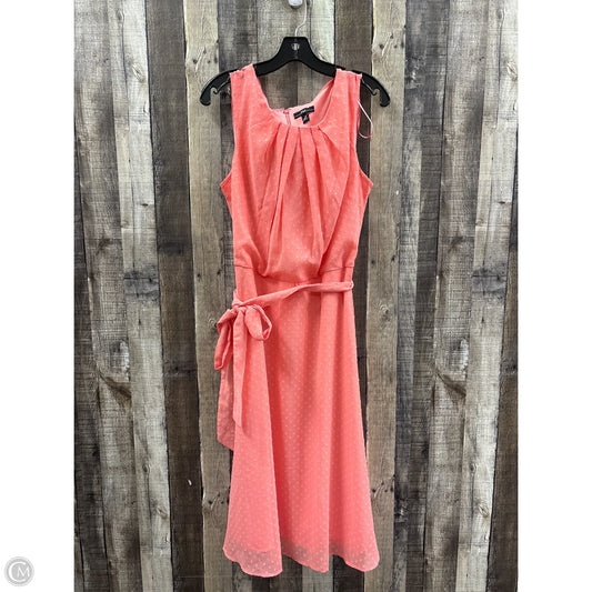 Dress Casual Midi By R And K Originals In Peach, Size: 14
