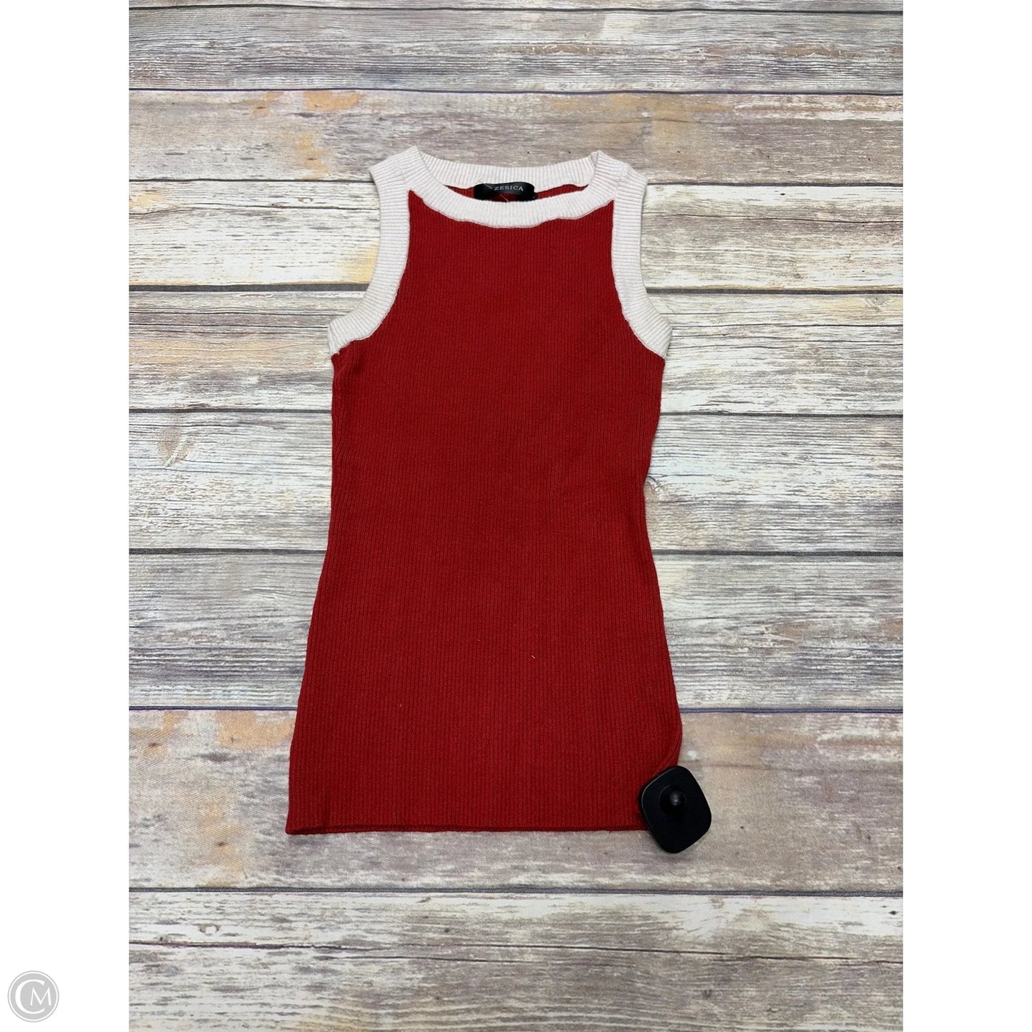 Top Sleeveless By Zesica In Red, Size: S