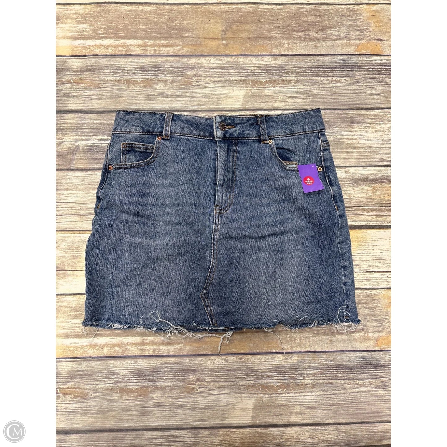Skirt Mini & Short By Wild Fable In Blue, Size: 8