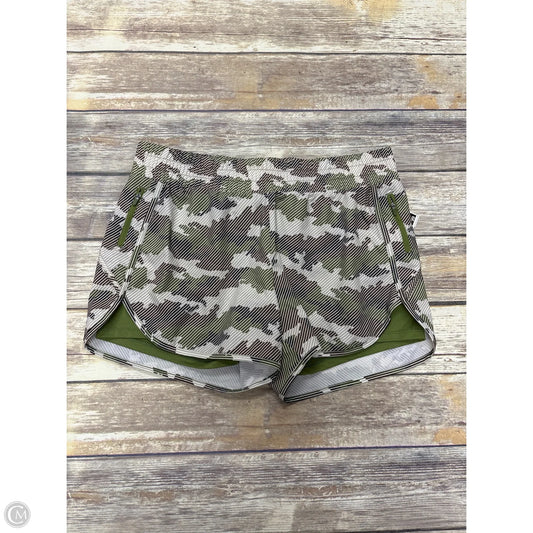 Athletic Shorts By Avia In Camouflage Print, Size: L