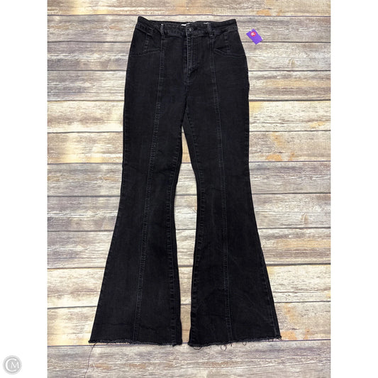 Jeans Flared By True Craft In Black, Size: 10