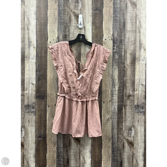 Top Sleeveless By Mustard Seed In Mauve, Size: S