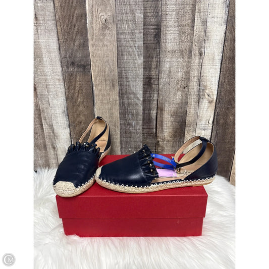 Shoes Luxury Designer By Valentino-garavani In Navy, Size: 9.5
