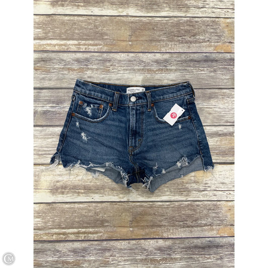 Shorts By Abercrombie And Fitch In Blue, Size: 0