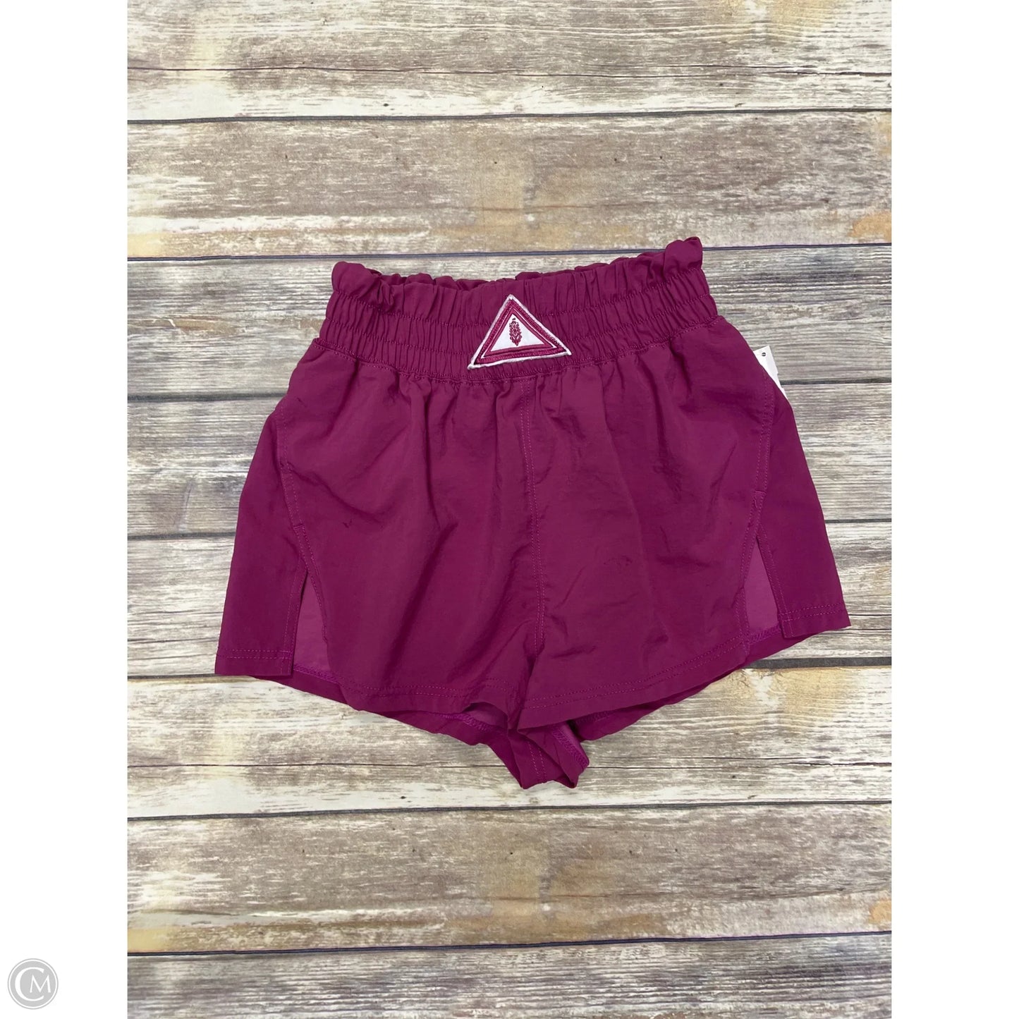 Athletic Shorts By Free People In Maroon, Size: S