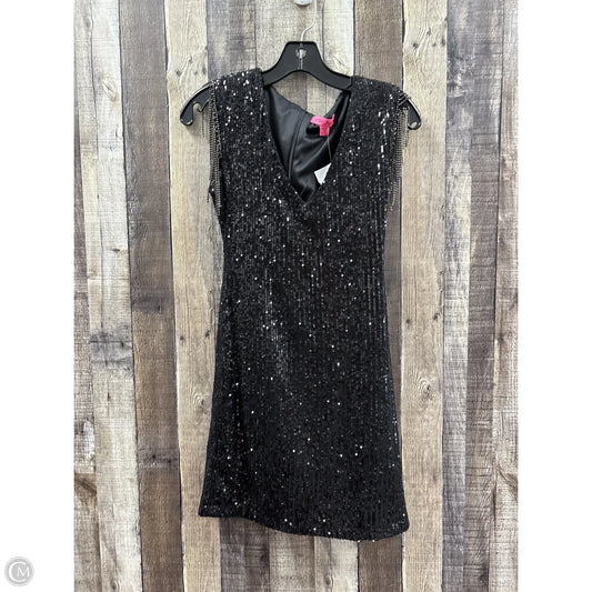 Dress Party Short By Betsey Johnson In Black, Size: S