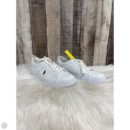 Shoes Athletic By Ralph Lauren In White, Size: 6