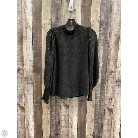 Top Long Sleeve By Rachel Zoe In Black, Size: S