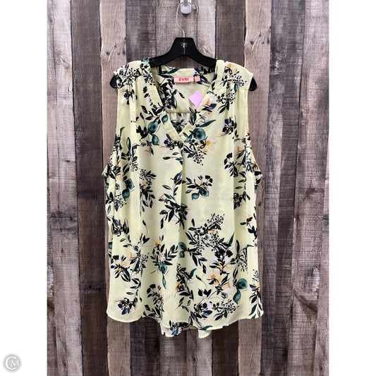 Dress Casual Midi By Evri In Floral Print, Size: 3x