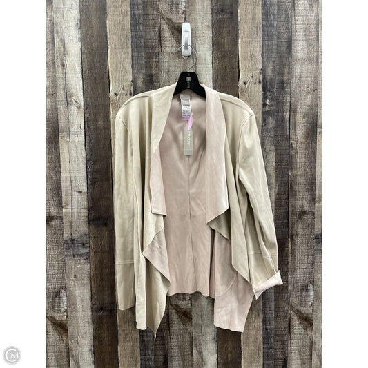 Jacket Other By Chicos In Taupe, Size: L