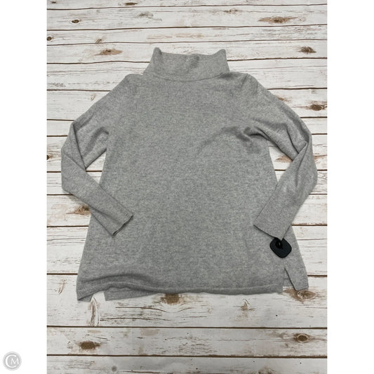 Sweater By Talbots In Grey, Size: L