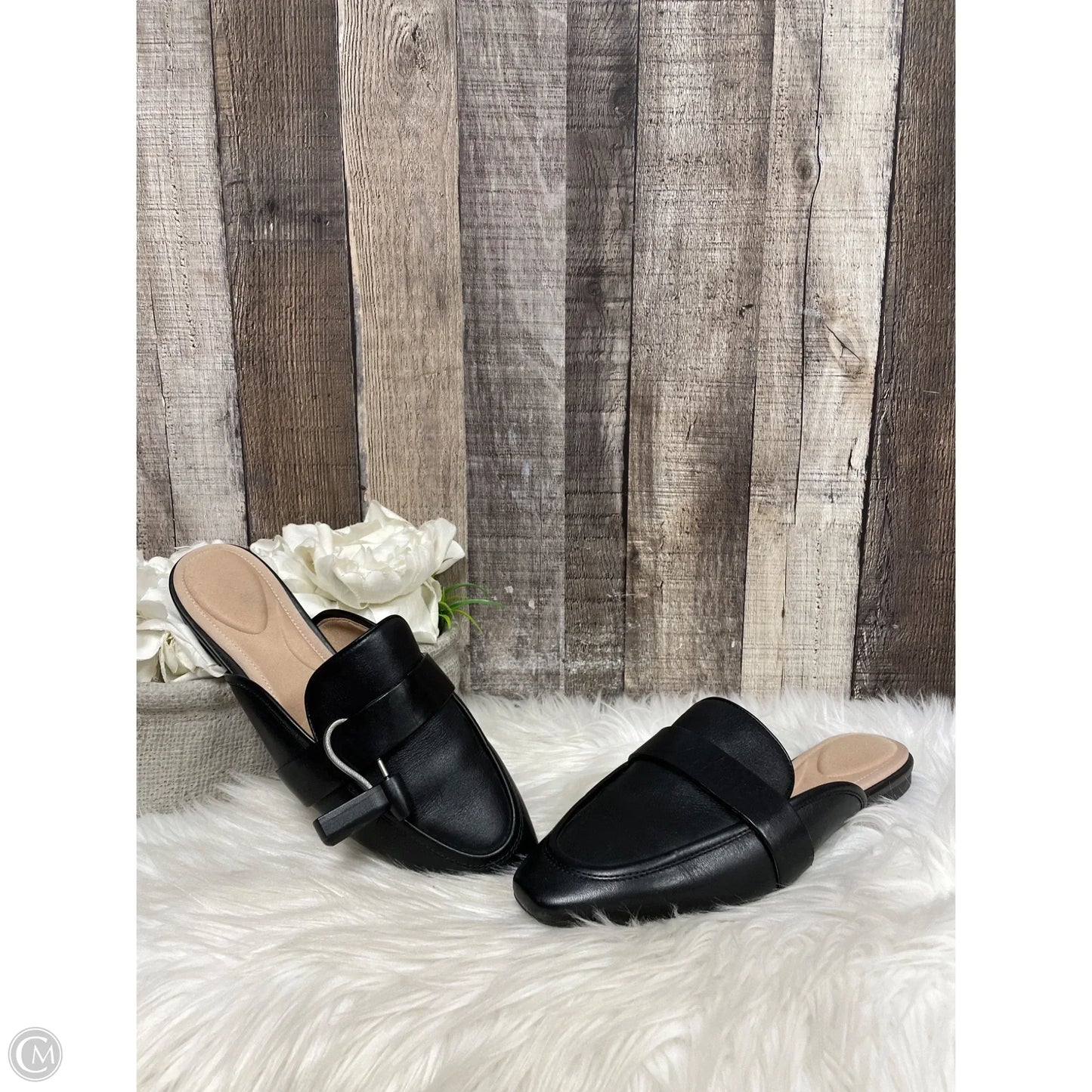 Shoes Flats By Rockport In Black, Size: 7.5