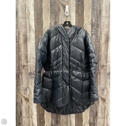 Coat Puffer & Quilted By Columbia In Black, Size: L