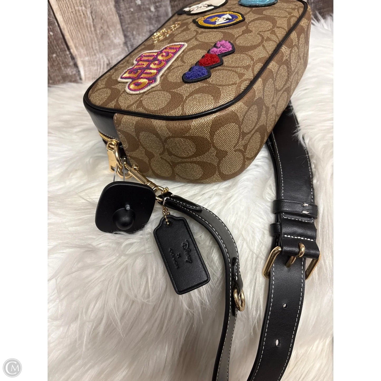 Crossbody Designer By Coach, Size: Medium