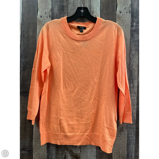 Sweater By J. Crew In Orange, Size: M