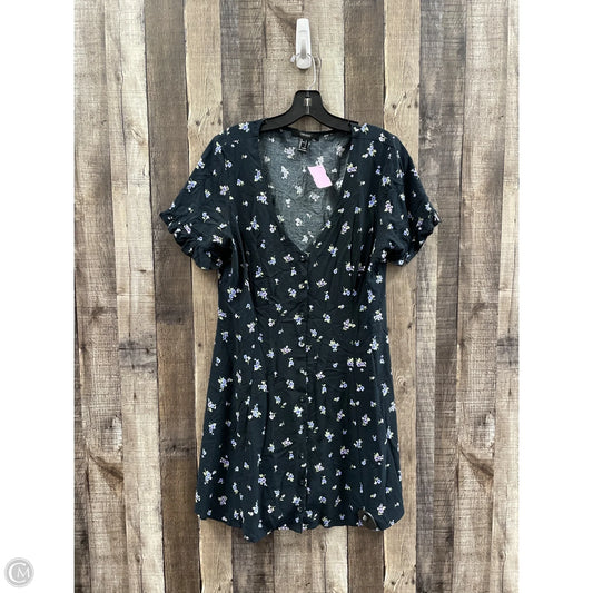 Dress Casual Short By Forever 21 In Black, Size: L