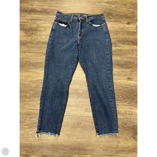 Jeans Straight By Old Navy In Blue Denim, Size: 12
