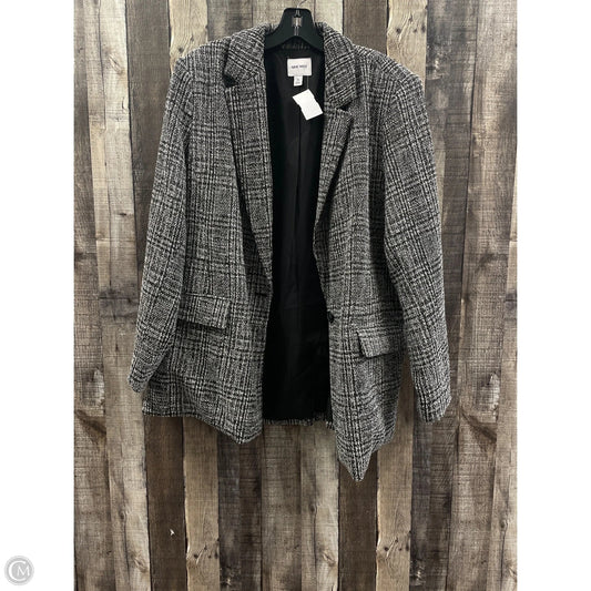 Blazer By Nine West In Black & White, Size: Xl
