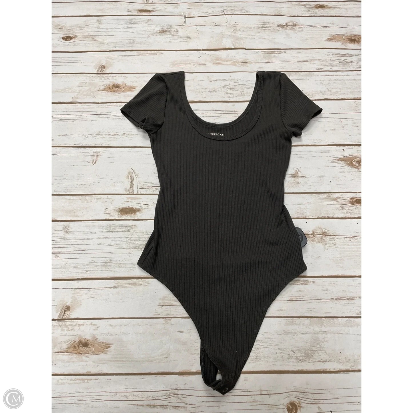 Bodysuit By American Eagle In Grey, Size: Xs