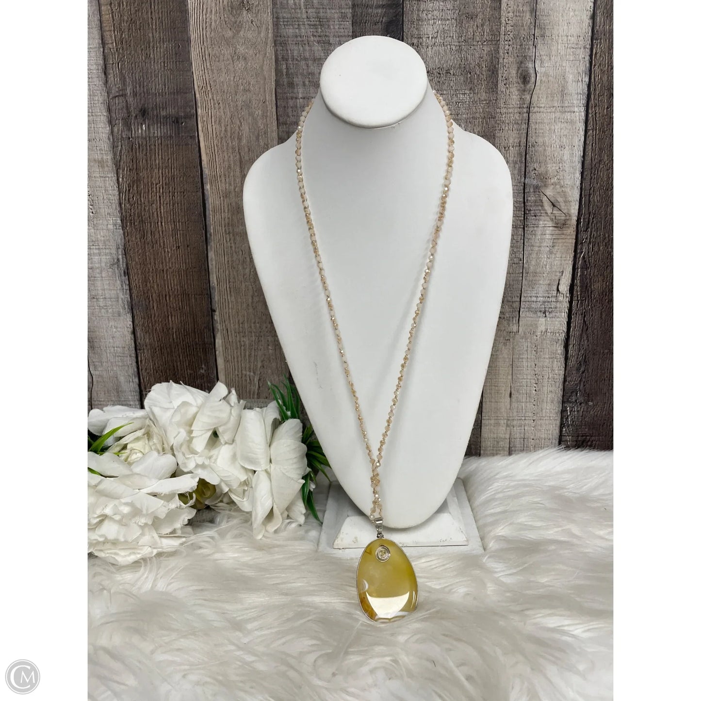 Necklace Statement By Cmf