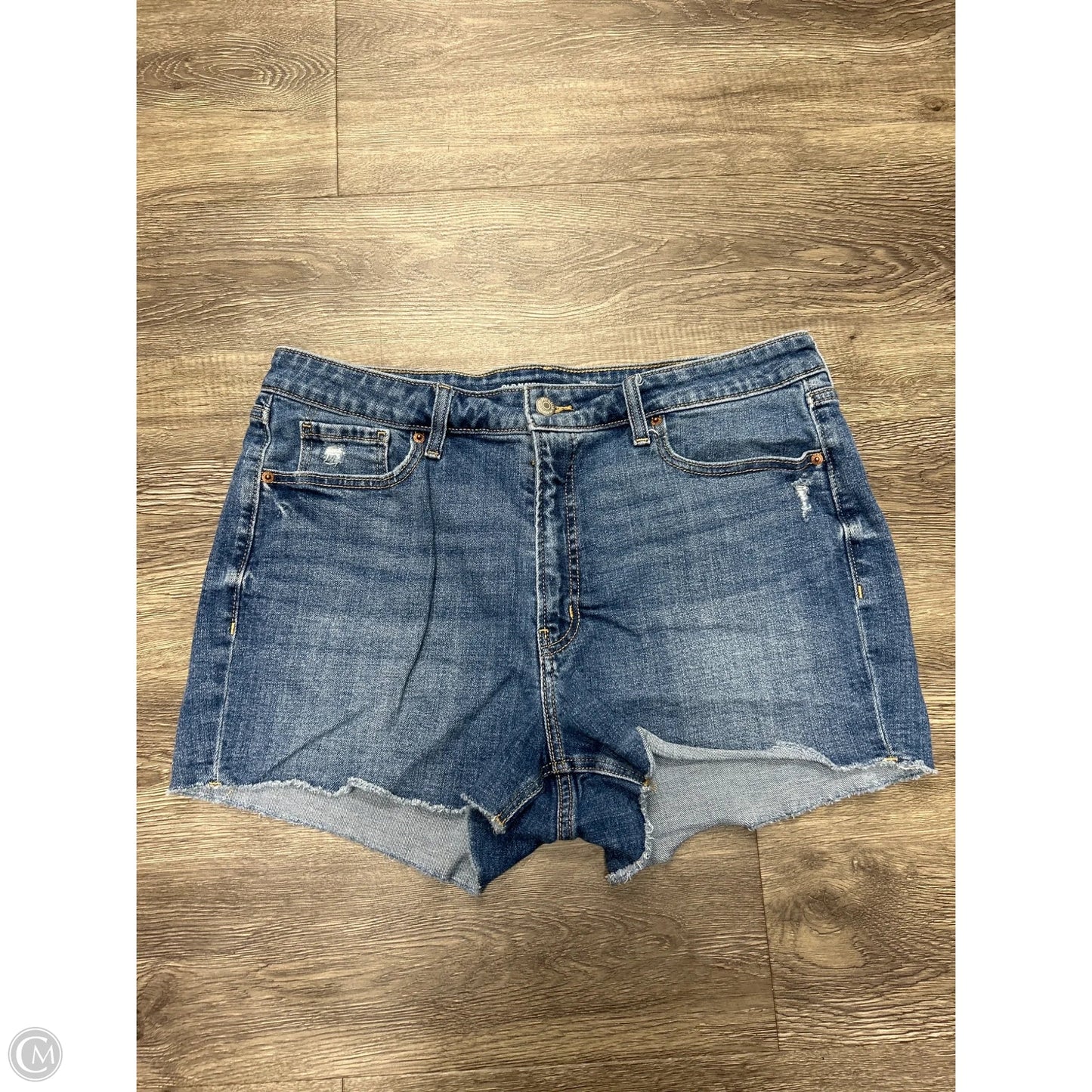 Shorts By Old Navy In Blue Denim, Size: 16