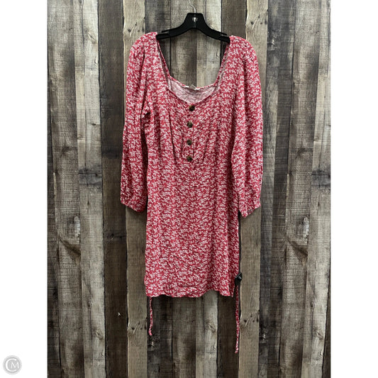Dress Casual Short By American Eagle In Red, Size: L
