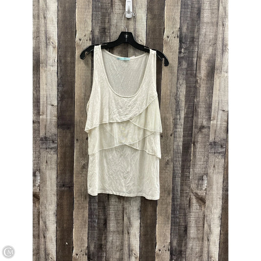 Top Sleeveless By Maurices In Beige, Size: Xl