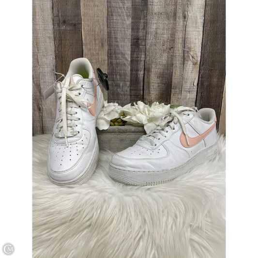 Shoes Athletic By Nike In Pink & White, Size: 10.5