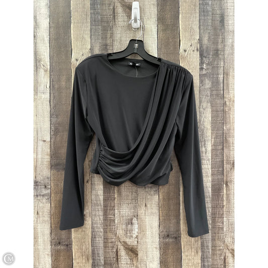 Top Long Sleeve By Express In Black, Size: M