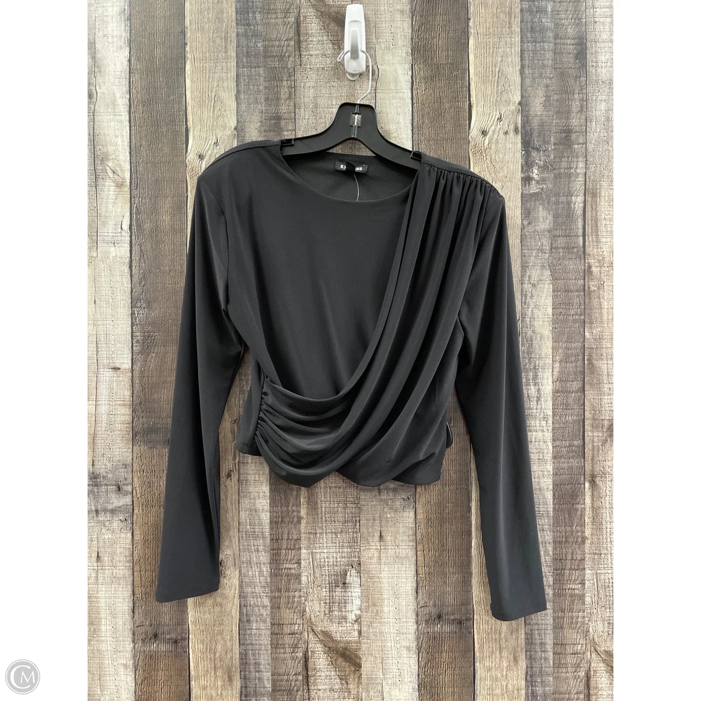 Top Long Sleeve By Express In Black, Size: M