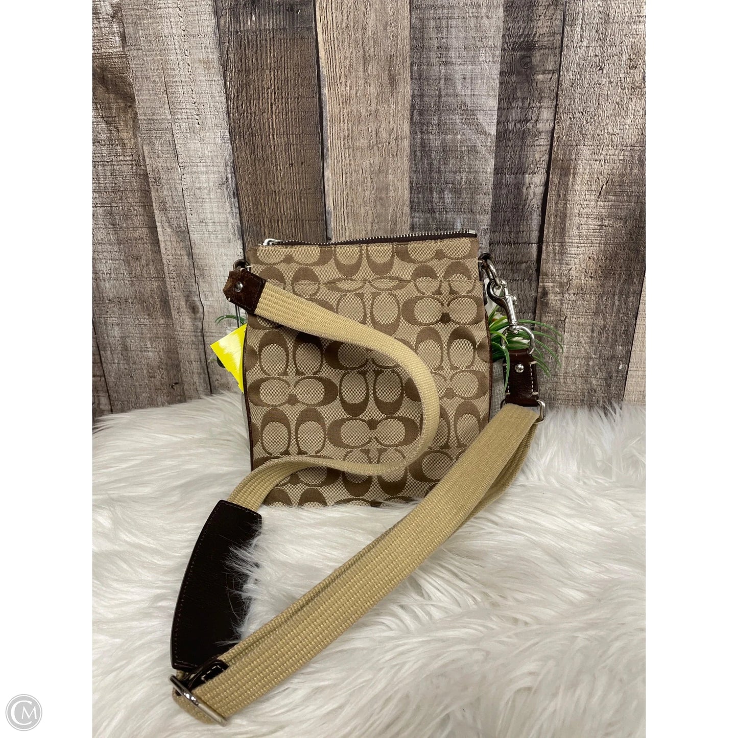 Crossbody Designer By Coach, Size: Small
