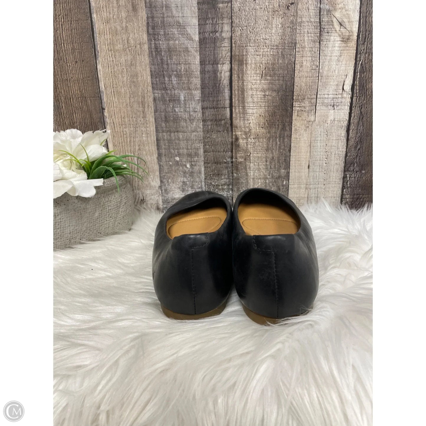 Shoes Flats By Born In Black, Size: 11