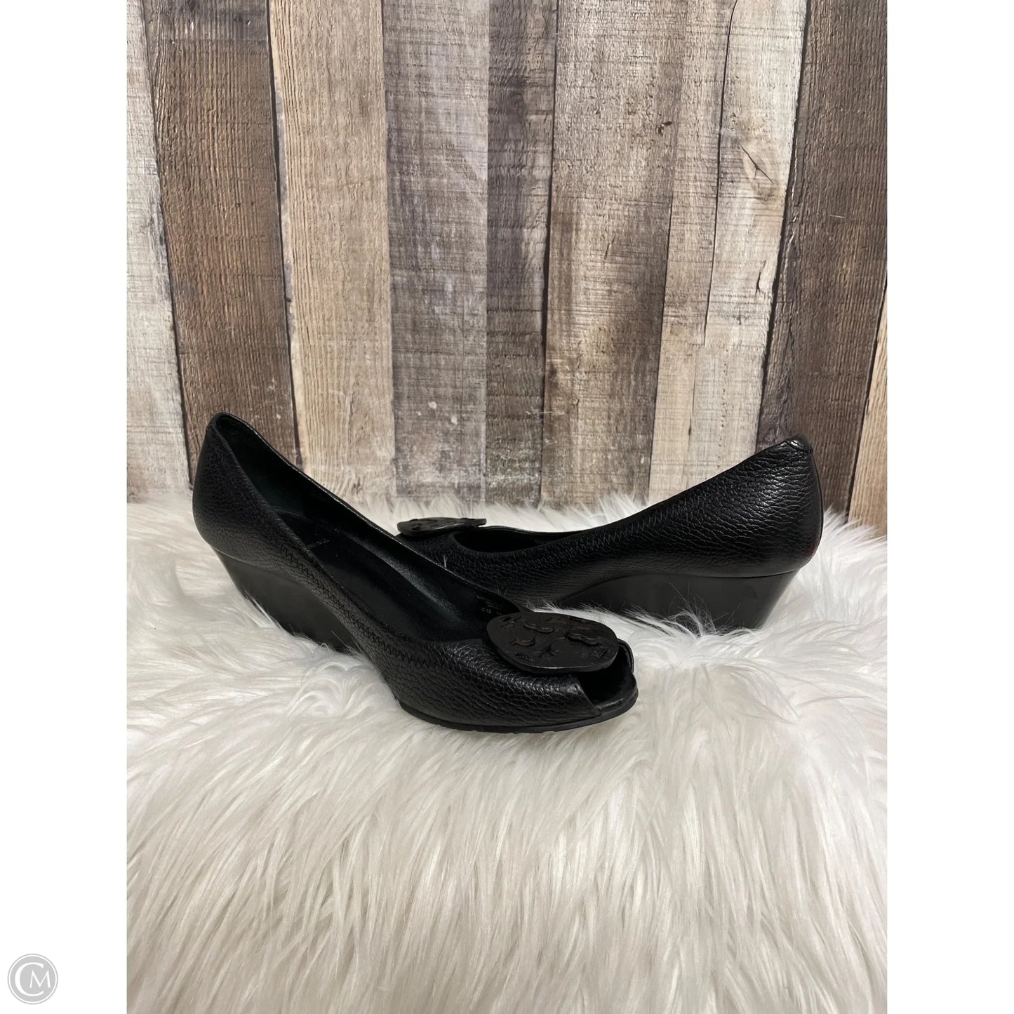 Shoes Designer By Tory Burch In Black, Size: 9.5