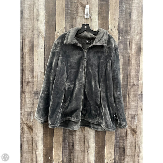Jacket Faux Fur & Sherpa By 32 Degrees In Grey, Size: Xxl
