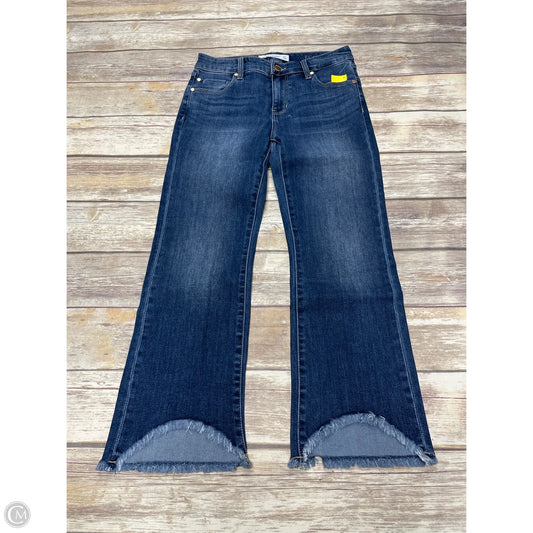Jeans Flared By Liverpool In Blue Denim, Size: 2