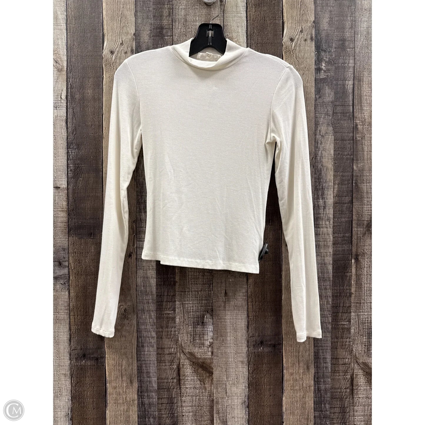 Top Long Sleeve By Olive And Oak In Cream, Size: Xs