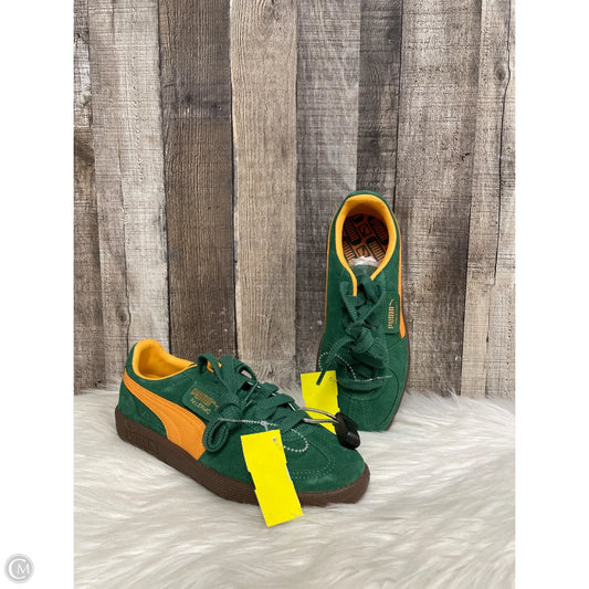 Shoes Athletic By Puma In Green & Orange, Size: 6