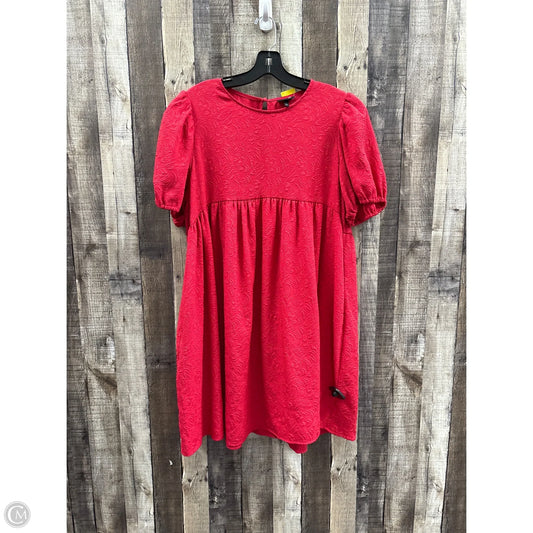 Dress Casual Short By Who What Wear In Red, Size: L