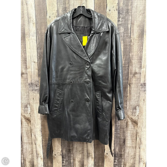 Jacket Designer By Coach In Black, Size: M