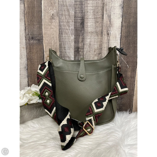 Crossbody Leather By Cme, Size: Large