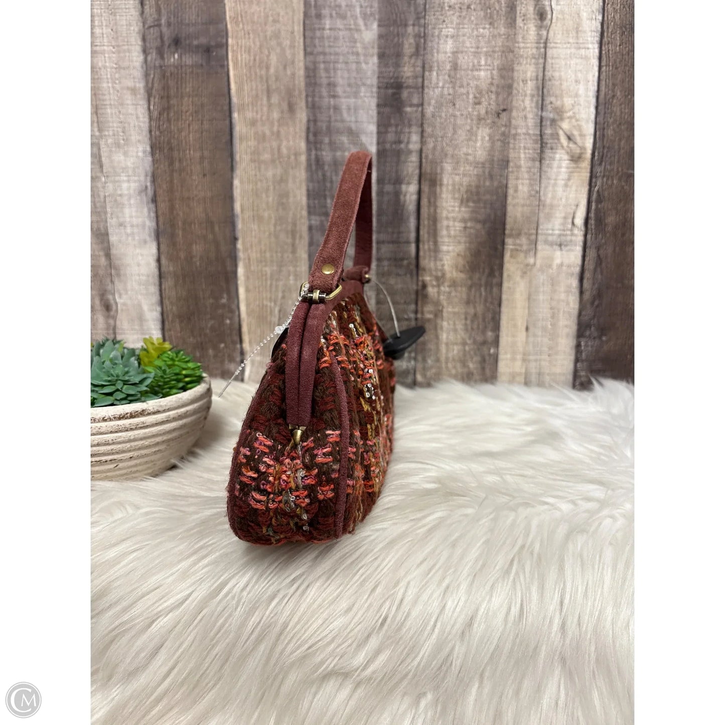 Handbag By Vera Bradley, Size: Medium