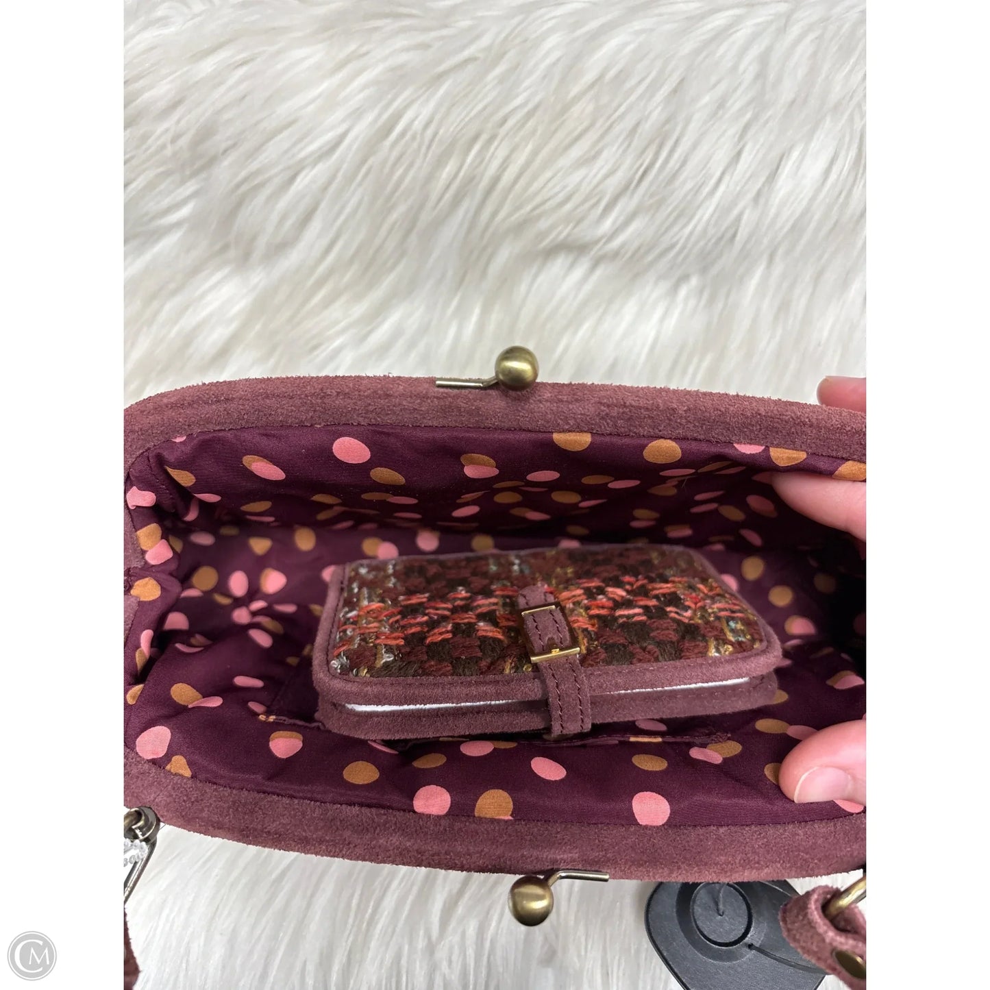 Handbag By Vera Bradley, Size: Medium