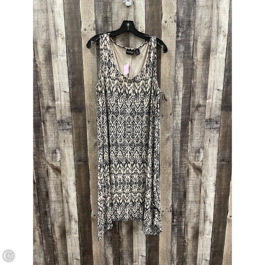 Dress Casual Midi By Rachel Zoe In Cream, Size: 1x