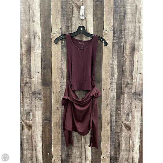 Athletic Top Long Sleeve Crewneck By Athleta In Maroon, Size: M