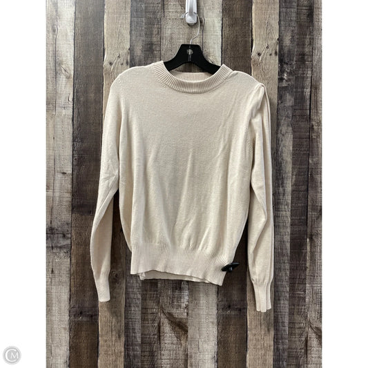 Top Long Sleeve By Zenana In Cream, Size: L