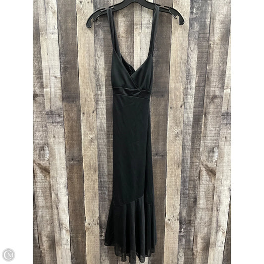 Dress Casual Maxi By Charlotte Russe In Black, Size: M