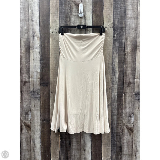 Dress Casual Short By Cme In Tan, Size: M