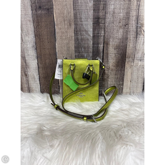 Crossbody Designer By Coach, Size: Small