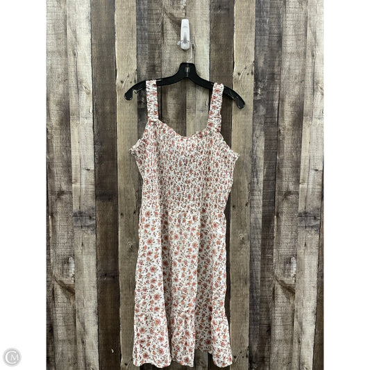 Dress Casual Short By Maurices In Floral Print, Size: Xxl